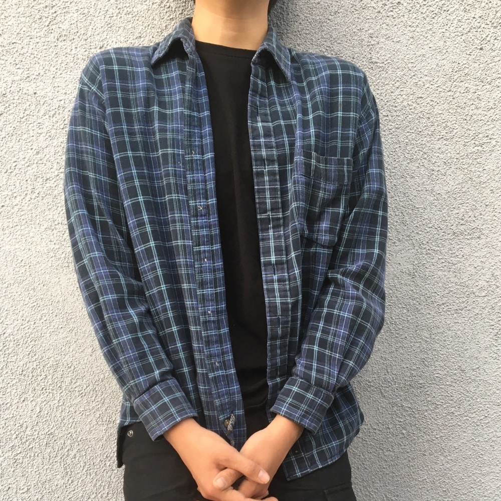 Vintage Members Only flannel